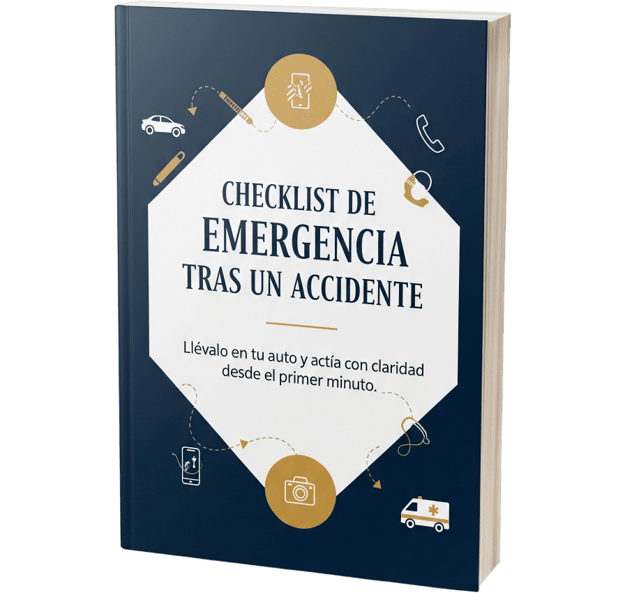 Guía gratuita con checklist de emergencia para víctimas de accidentes en Florida